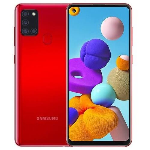 Samsung Galaxy A21S Dual sim 32GB 2GB Ram Red - Available in &