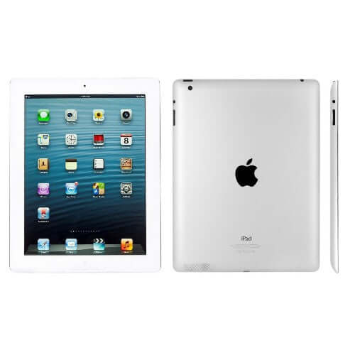 Apple iPad 4th generation Wi-Fi 32GB - Silver in UAE