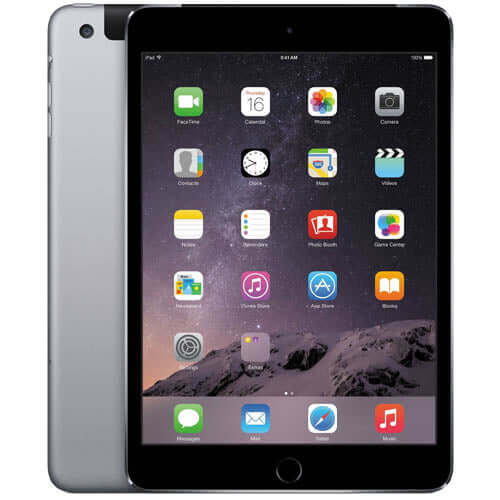 Apple iPad mini 3 16GB Sim Space Grey WiFi Price in Dubai