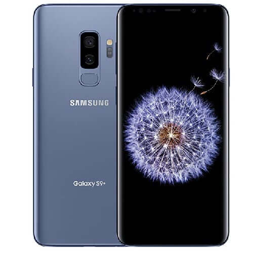 Samsung Galaxy S9 plus (Coral Blue) 256GB 6GB Ram Dual Sim - At