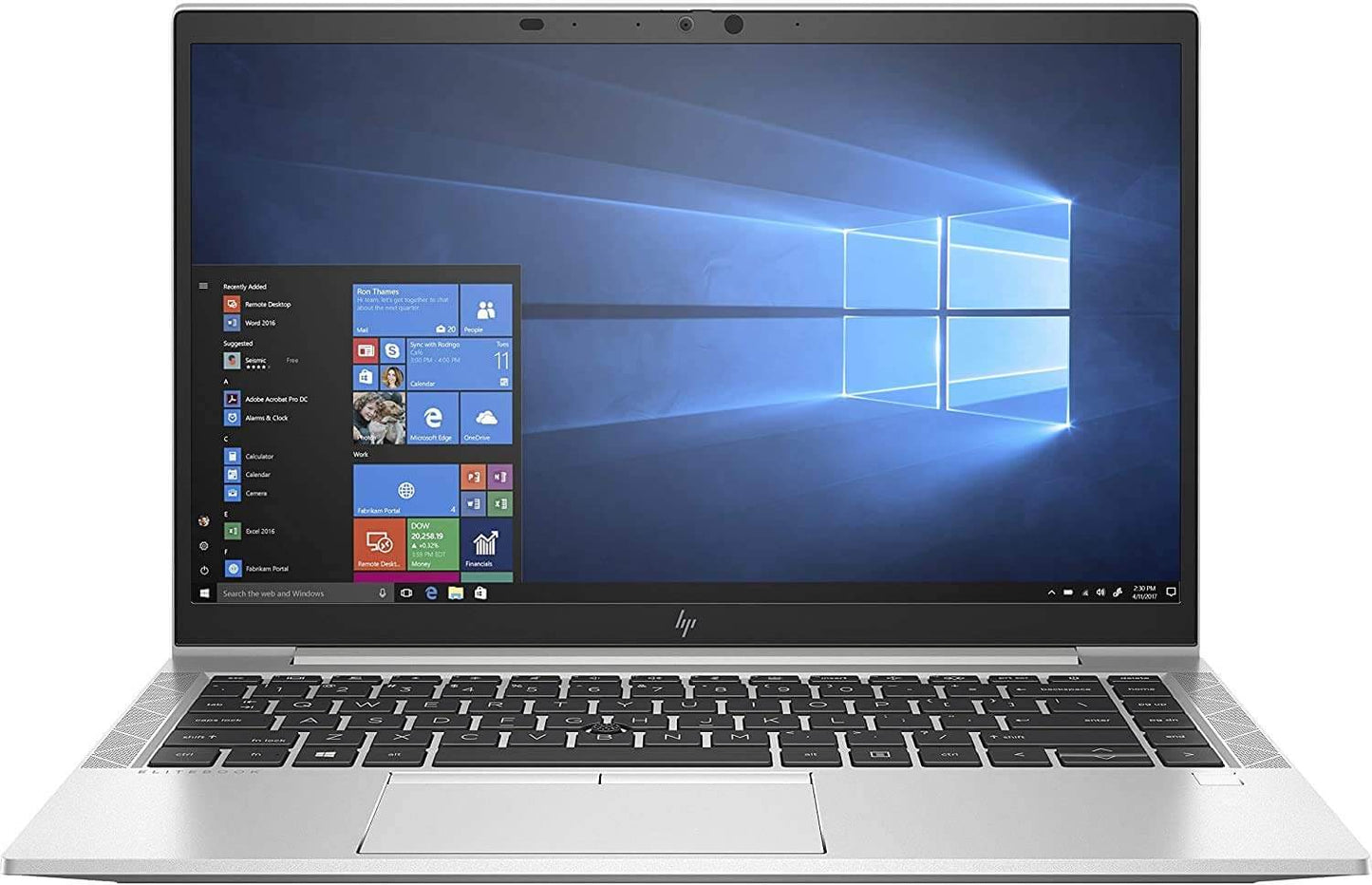 '- HP EliteBook 840, G7 Core i5 10th Gen 8GB 256GB ENGLISH Keyboard