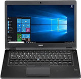 Dell- Latitude 5480 14 Inch Business Laptop Intel I7-6th Gen