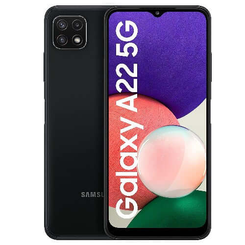 Samsung Galaxy A22 5G Dual SIM, 64GB, 4GB RAM, Gray Version Brand New