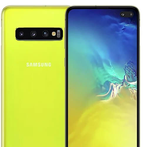 Samsung Galaxy S10 Plus dual sim 128GB 8GB Ram canary yellow Best Price