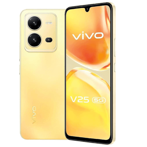 Buy Vivo V25 5G 128GB 8GB Ram Sunrise gold Online