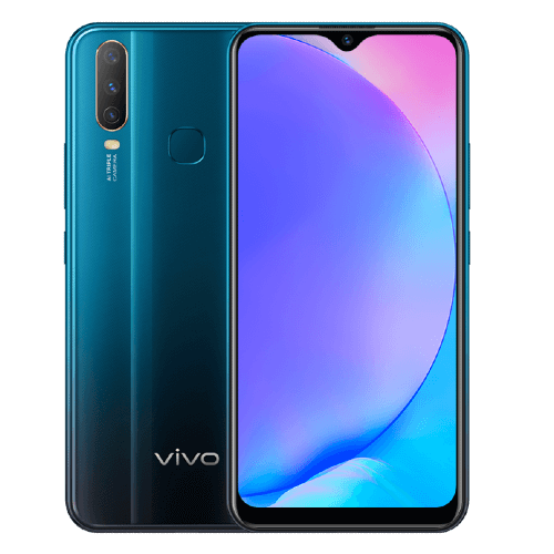 Get Vivo Y17 64GB 4GB Ram Mineral Blue Online.