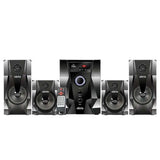 Elista Multi Media Speaker Diamond 4.1 AUTFB, Black & Brown -