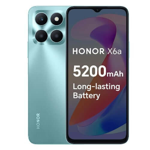 HonorX 6A (4GB Ram, 128GB) Cyan lake