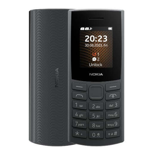 NOKIA 105 4G Charcoal -