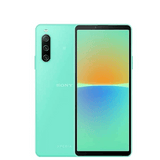 Sony Xperia 10 mark 4 128GB 6GB Ram Mint smartphone front and back view in mint color.