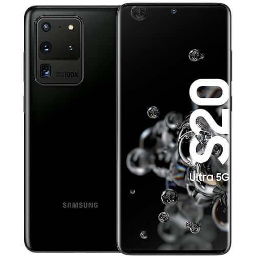 Samsung Galaxy S20 Ultra 256GB, 12GB Single Sim + ESim Cosmic Black -