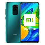Redmi Note 9 64GB 4GB smartphone in Forest Green with vibrant display and sleek design