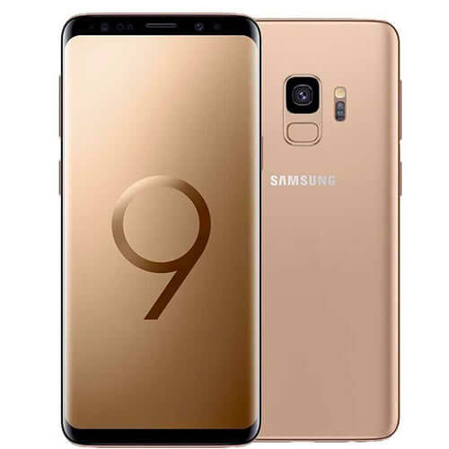 Samsung Galaxy S9, Sunrise Gold 128GB 4GB Ram Dual Sim 4G LTE at